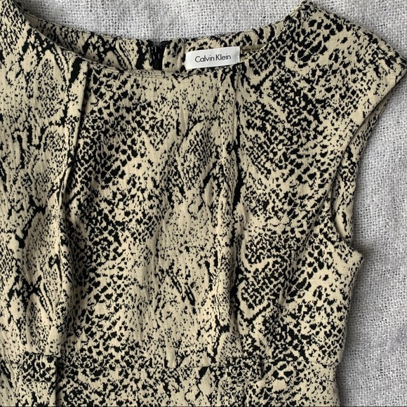 Calvin Klein Dresses & Skirts - 🌟 3 FOR $25 | Calvin Klein Snake Print Dress